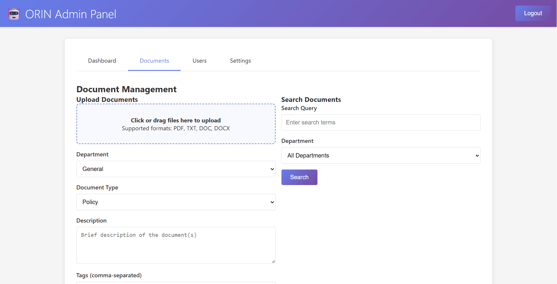 ORIN Tri-Sense AI screenshot 2